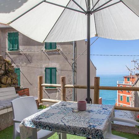 Ariel - Sea View Double Room Riomaggiore Buitenkant foto