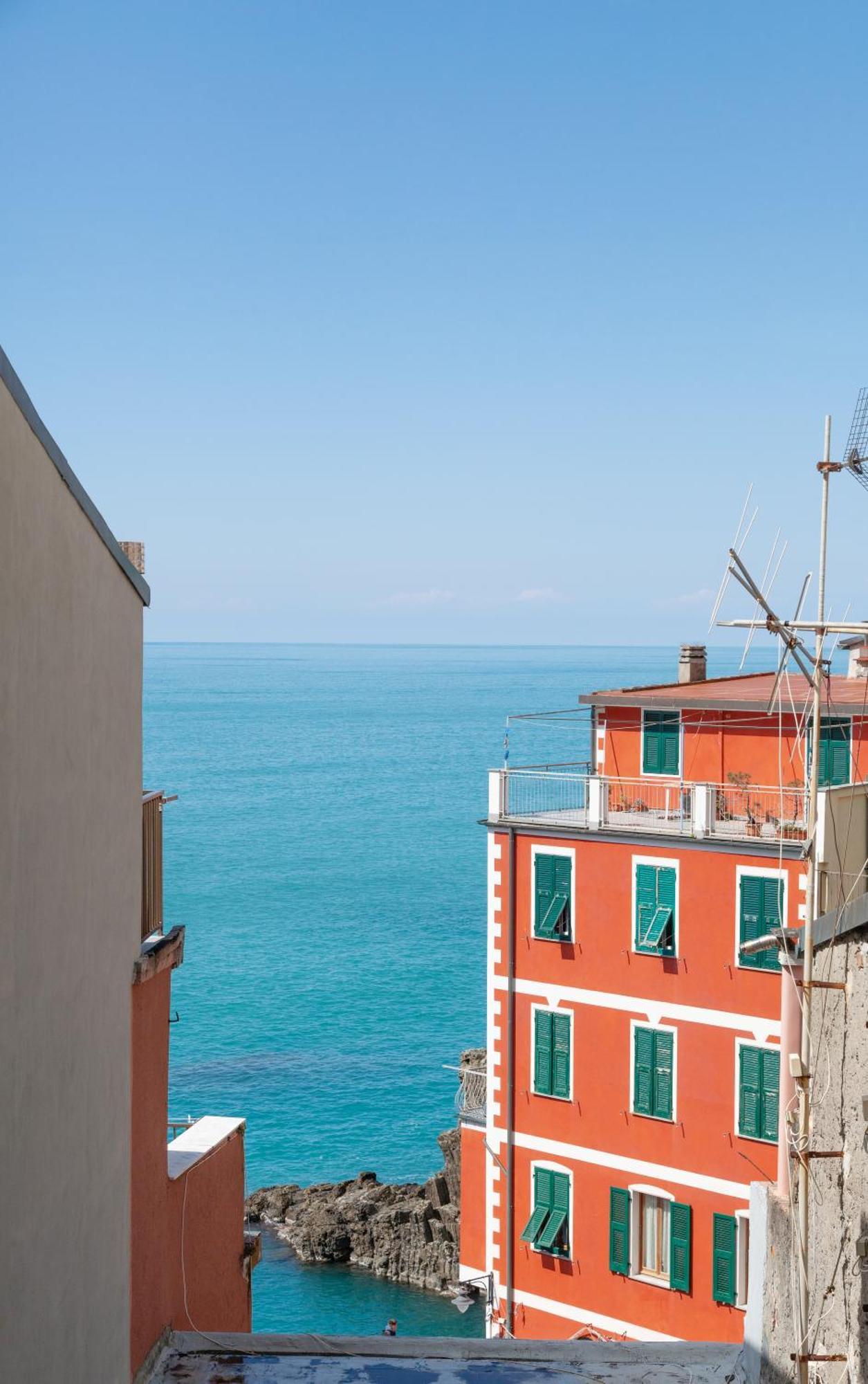 Ariel - Sea View Double Room Riomaggiore Buitenkant foto